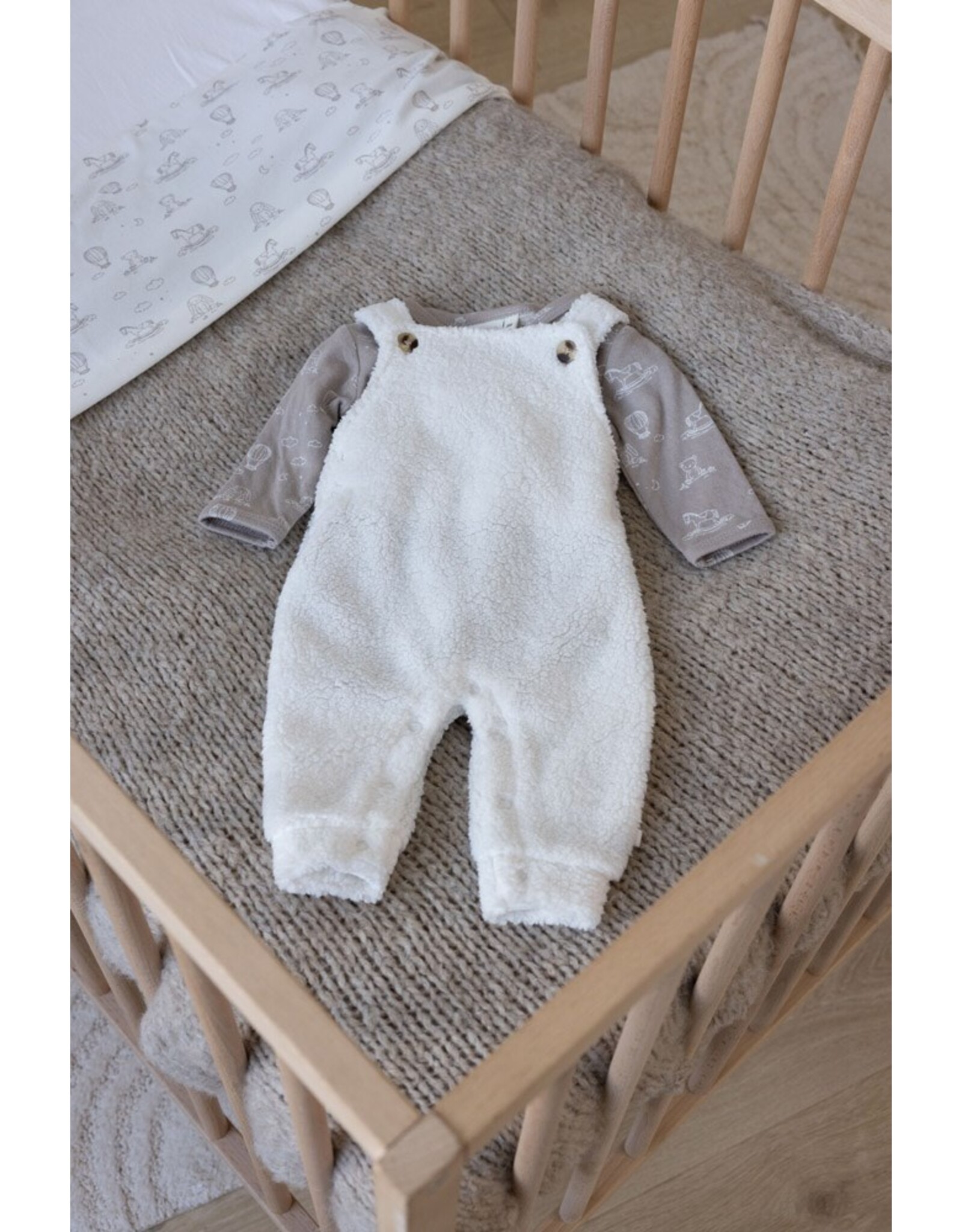 Teddy tuinbroek - The Neutrals Offwhite 52000114