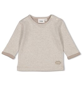 Longsleeve streep - The Neutrals Taupe melange 51602397