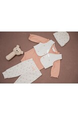 Feetje Gilet AOP - Little Rosebud Offwhite melange 51200023