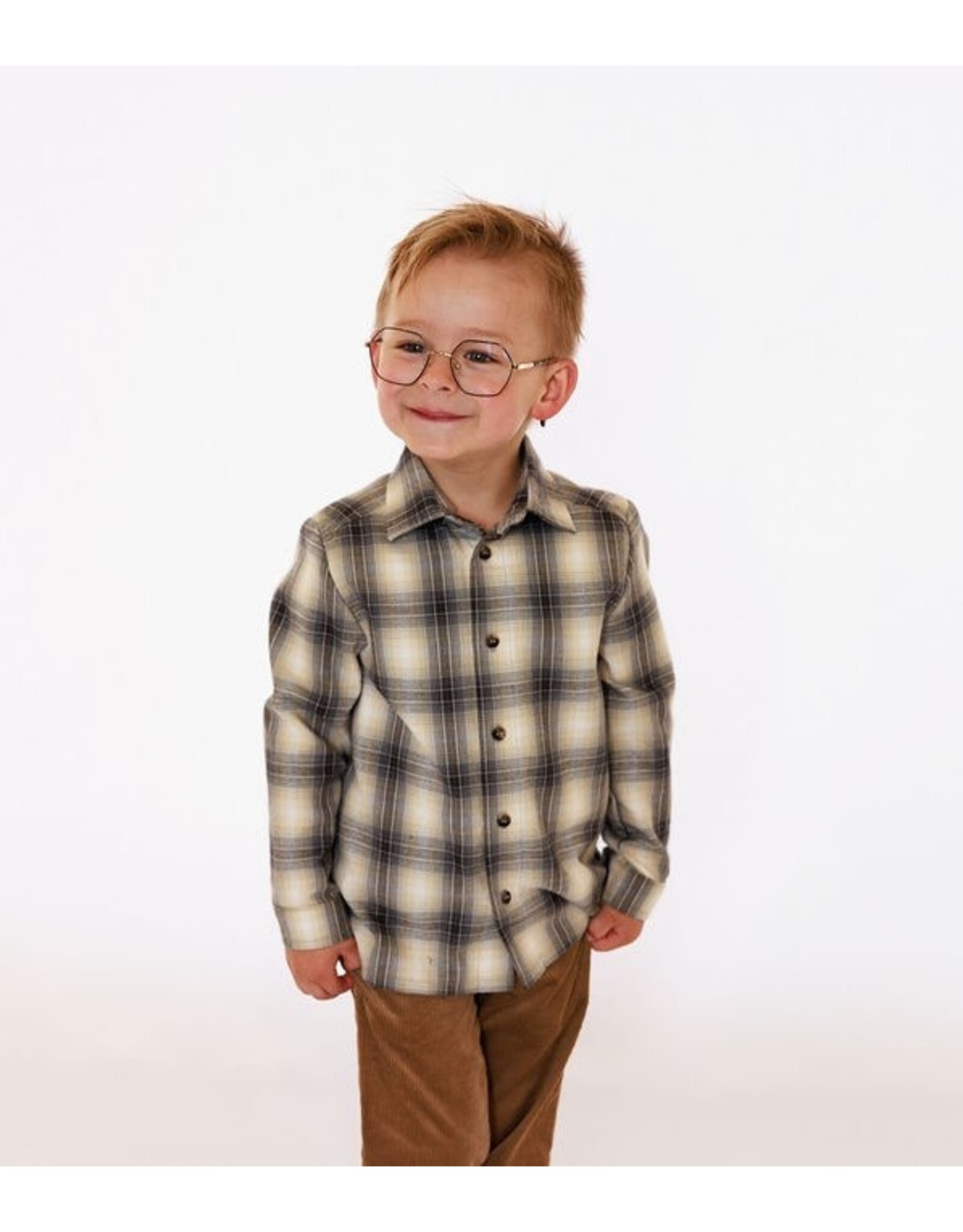 Gymp Boys Shirt Ryan Grey 361-4670-20-GS