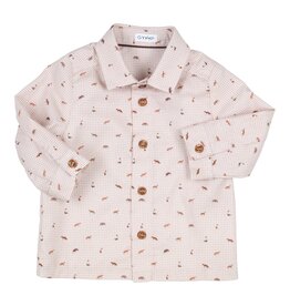 Gymp Boys Shirt Denzil Beige - Camel 361-4526-20-BG-CM