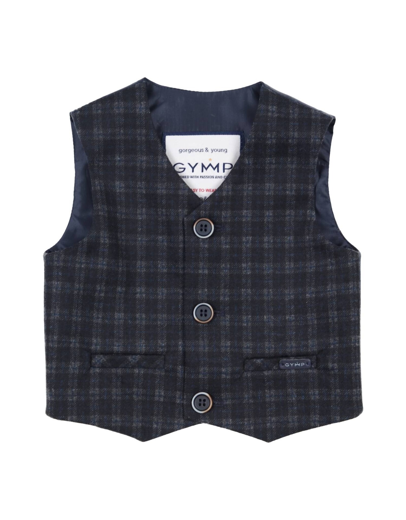 Gymp Boys Gilet Dalton Anthracite 354-4713-20-ANT