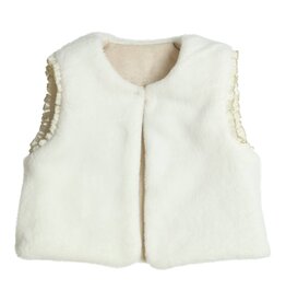 Gymp Girls Gilet Hagg Gold - Off White 354-4625-10-GD-OW