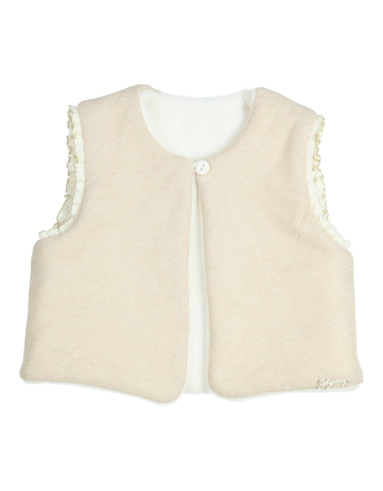 Gymp Girls Gilet Hagg Gold - Off White 354-4625-10-GD-OW