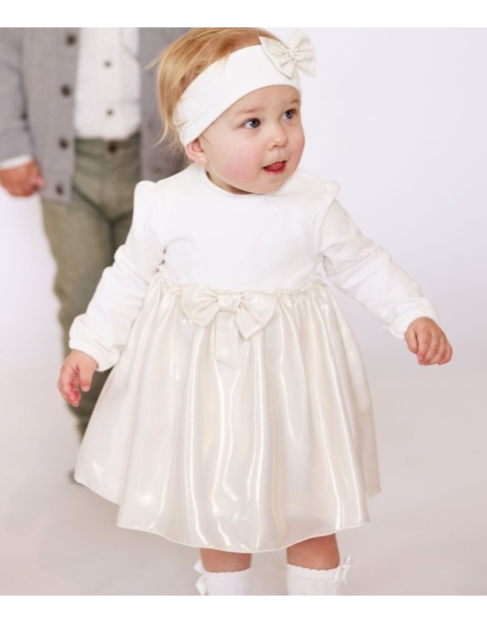 Gymp Girls Dress Franci Off White - Gold 470-4581-10-OW-GD