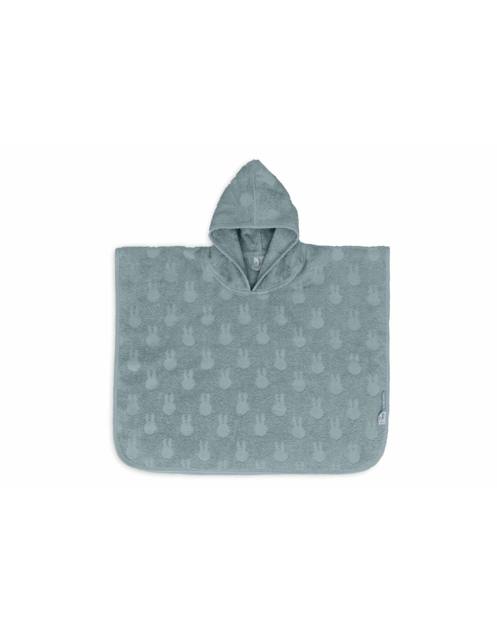 Jollein Badponcho Badstof Miffy Jacquard Sea Green