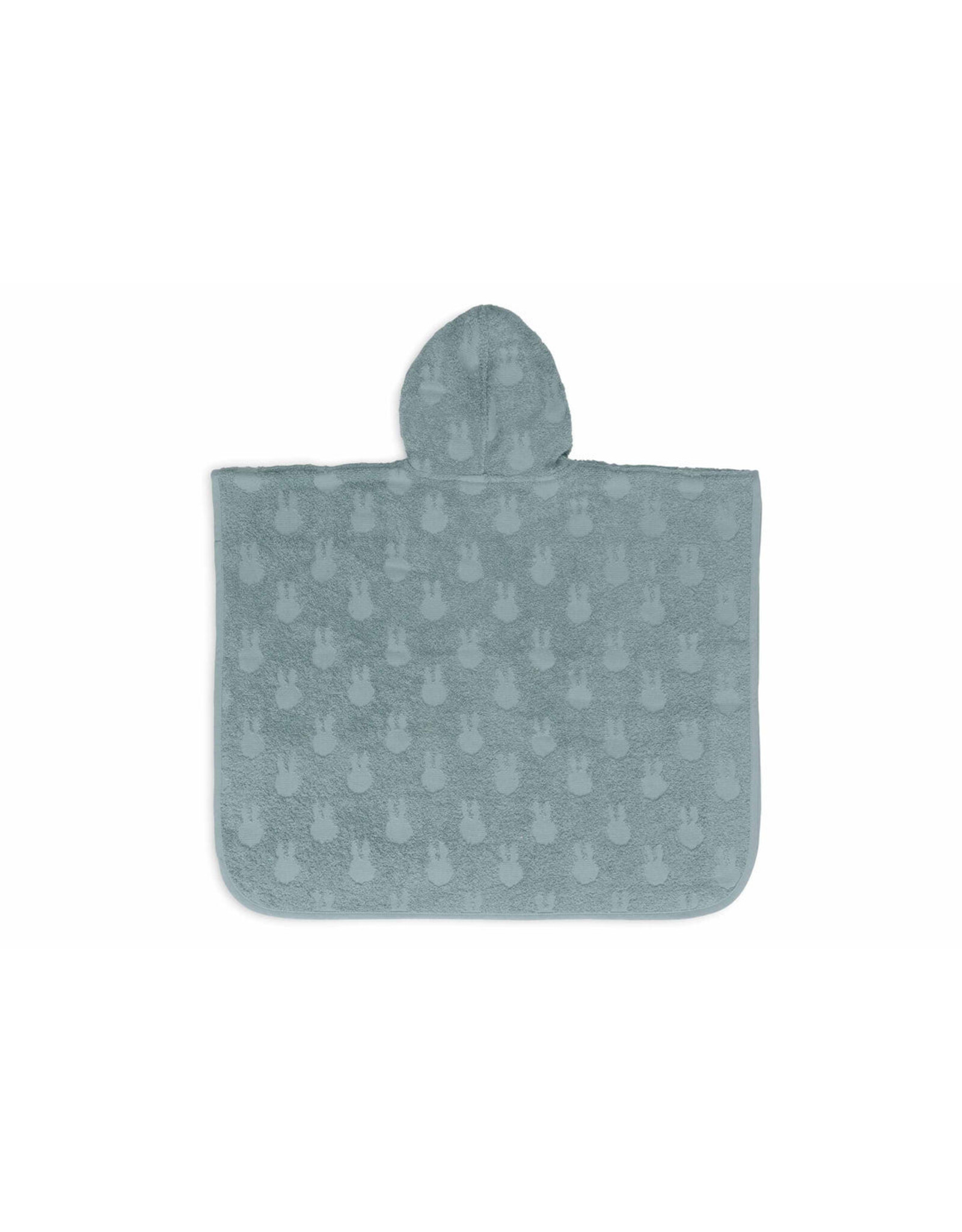 Jollein Badponcho Badstof Miffy Jacquard Sea Green