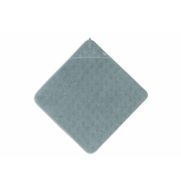 Jollein Badcape Badstof 75x75cm Miffy Jacquard Sea Green