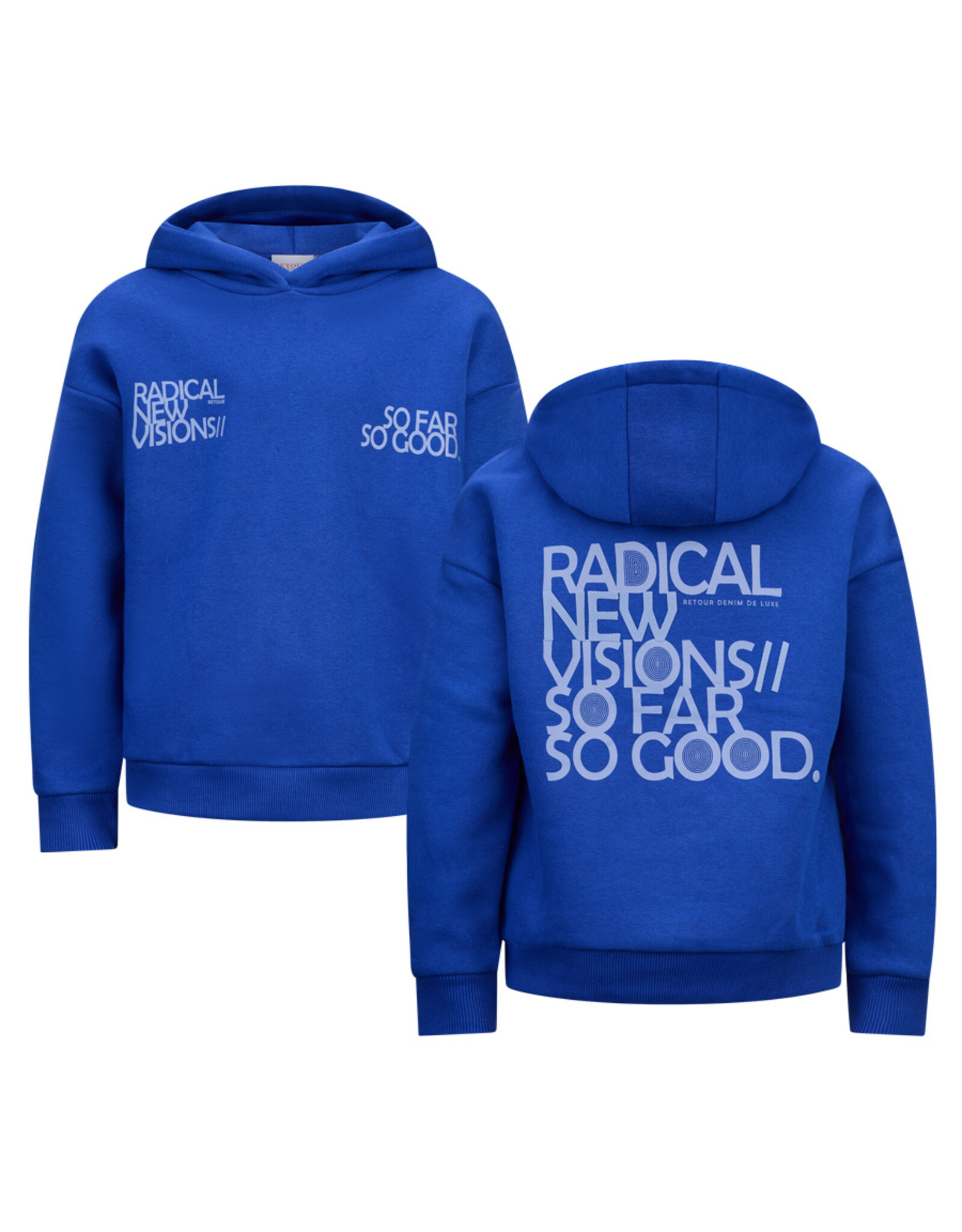 Retour Jeans BOYS SWEATERS Guy cobalt RJB-43-713-5041