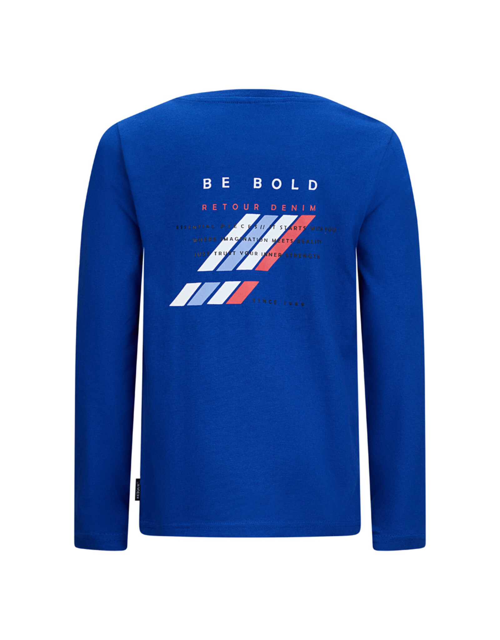 Retour Jeans BOYS T-SHIRTS Colin cobalt RJB-43-221-5041