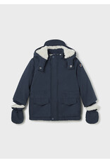 Mayoral Parka coat  Petroleum  2467-12