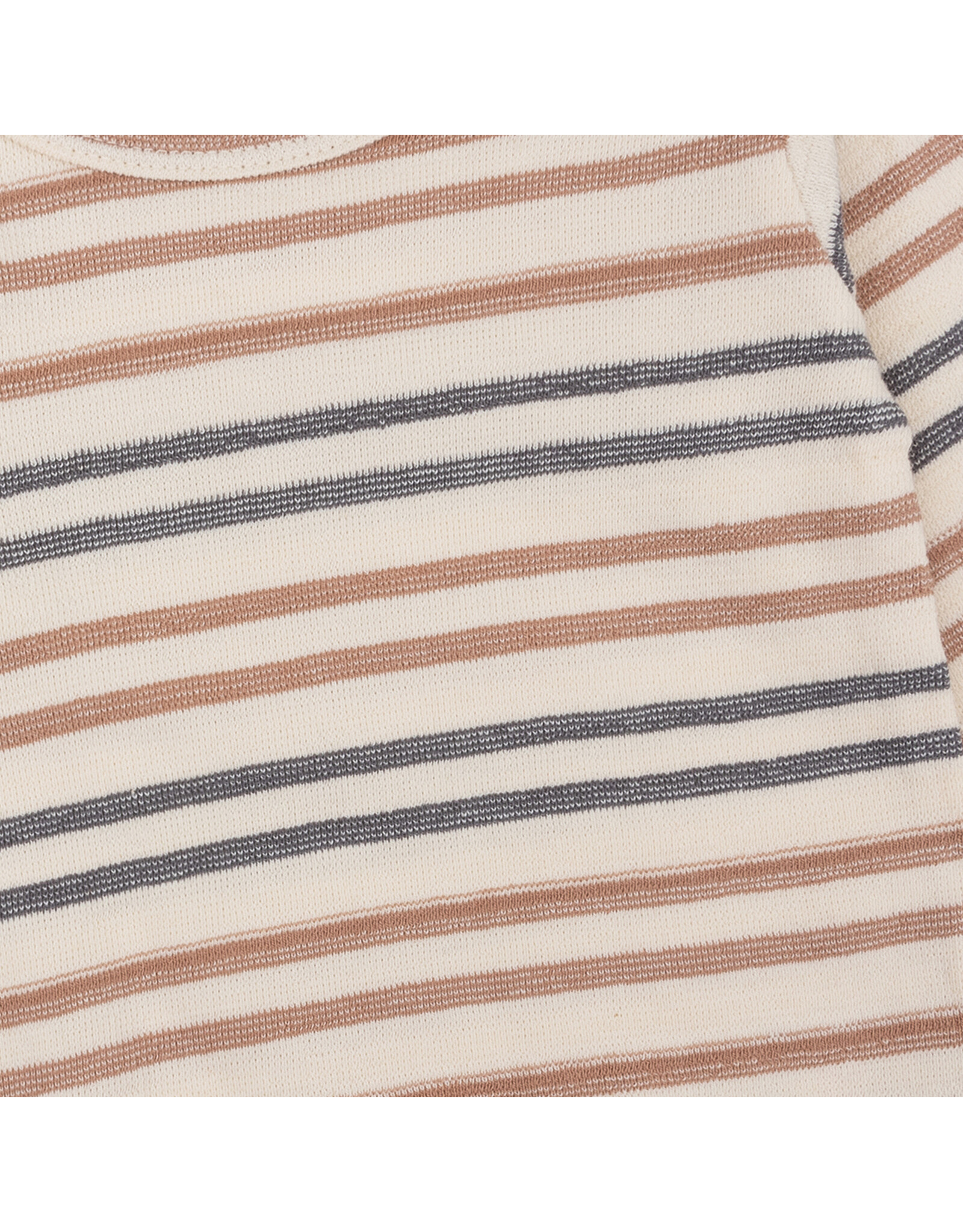 Daily7 Baby Boy T-shirt LS T-shirt Longsleeve Stripe Sandshell 910009