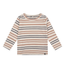 Daily7 Baby Boy T-shirt LS T-shirt Longsleeve Stripe Sandshell 910009