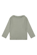 Daily7 Baby Girl T-shirt LS T-shirt Longsleeve Pointelle Warm Green 910022