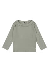 Daily7 Baby Girl T-shirt LS T-shirt Longsleeve Pointelle Warm Green 910022