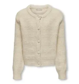 Kids Only Knit Cardigan KOGKLARISA LIFE LS ONECK CARDIGAN BF KNT Birch 15331248
