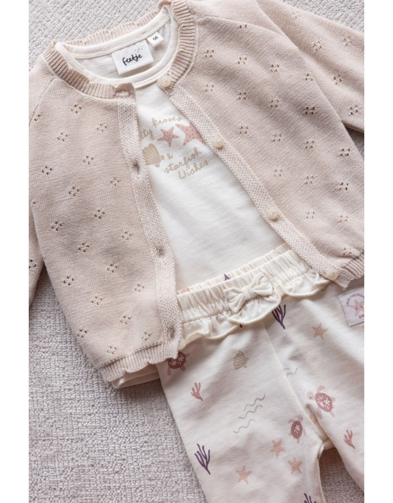 Longsleeve ruches - Starfish Wishes Offwhite 51602515