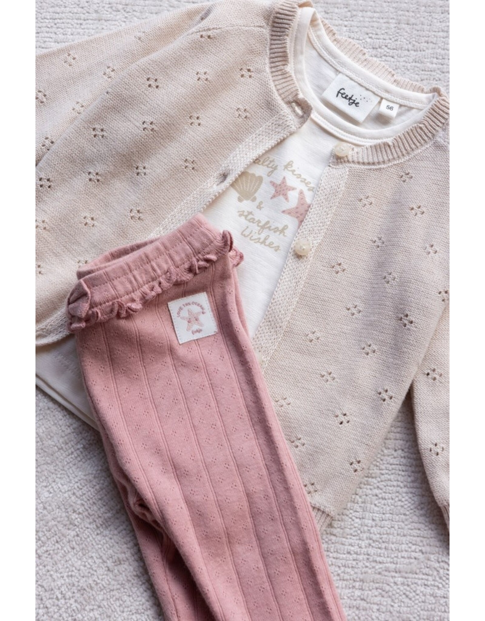 Longsleeve ruches - Starfish Wishes Offwhite 51602515