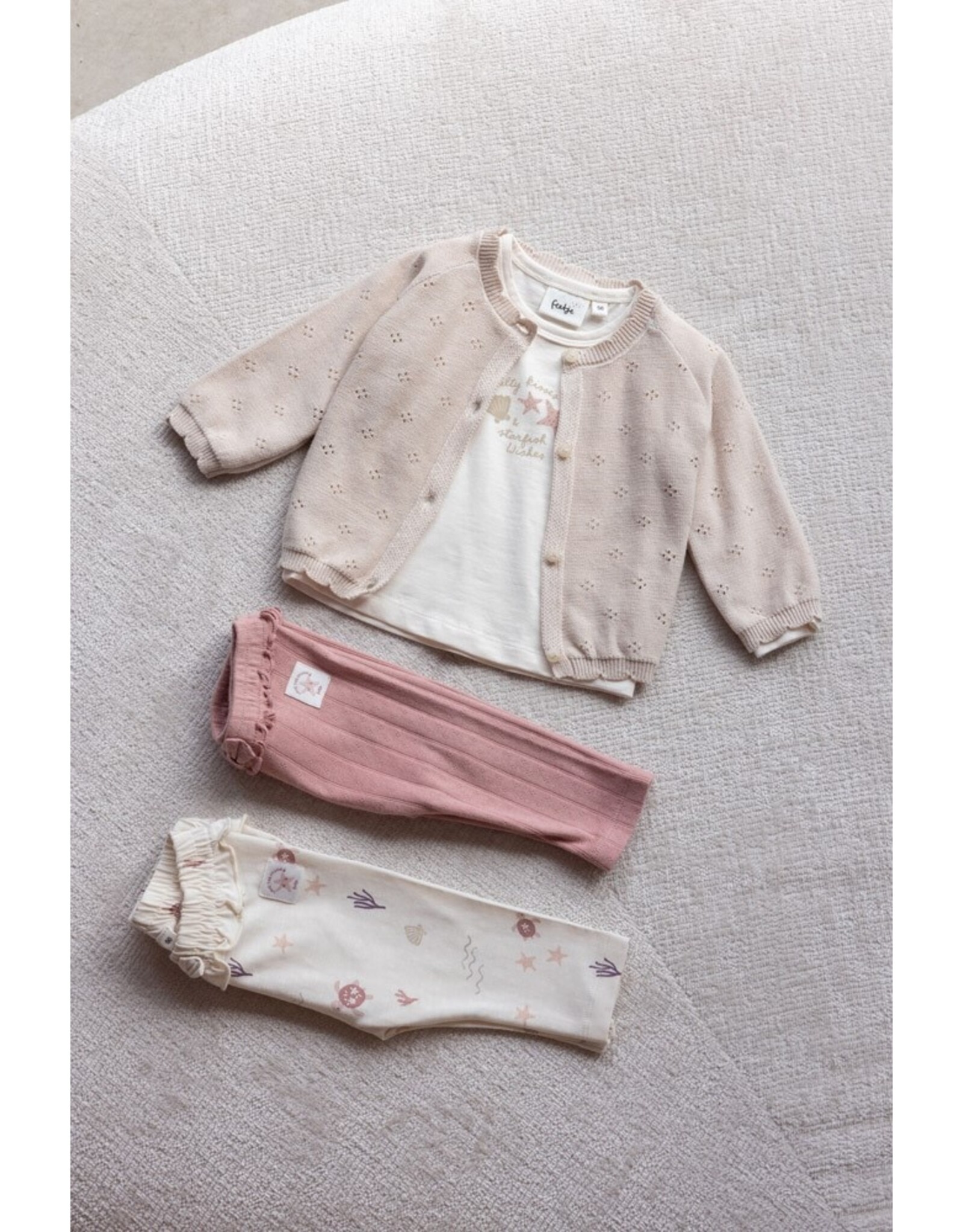 Longsleeve ruches - Starfish Wishes Offwhite 51602515
