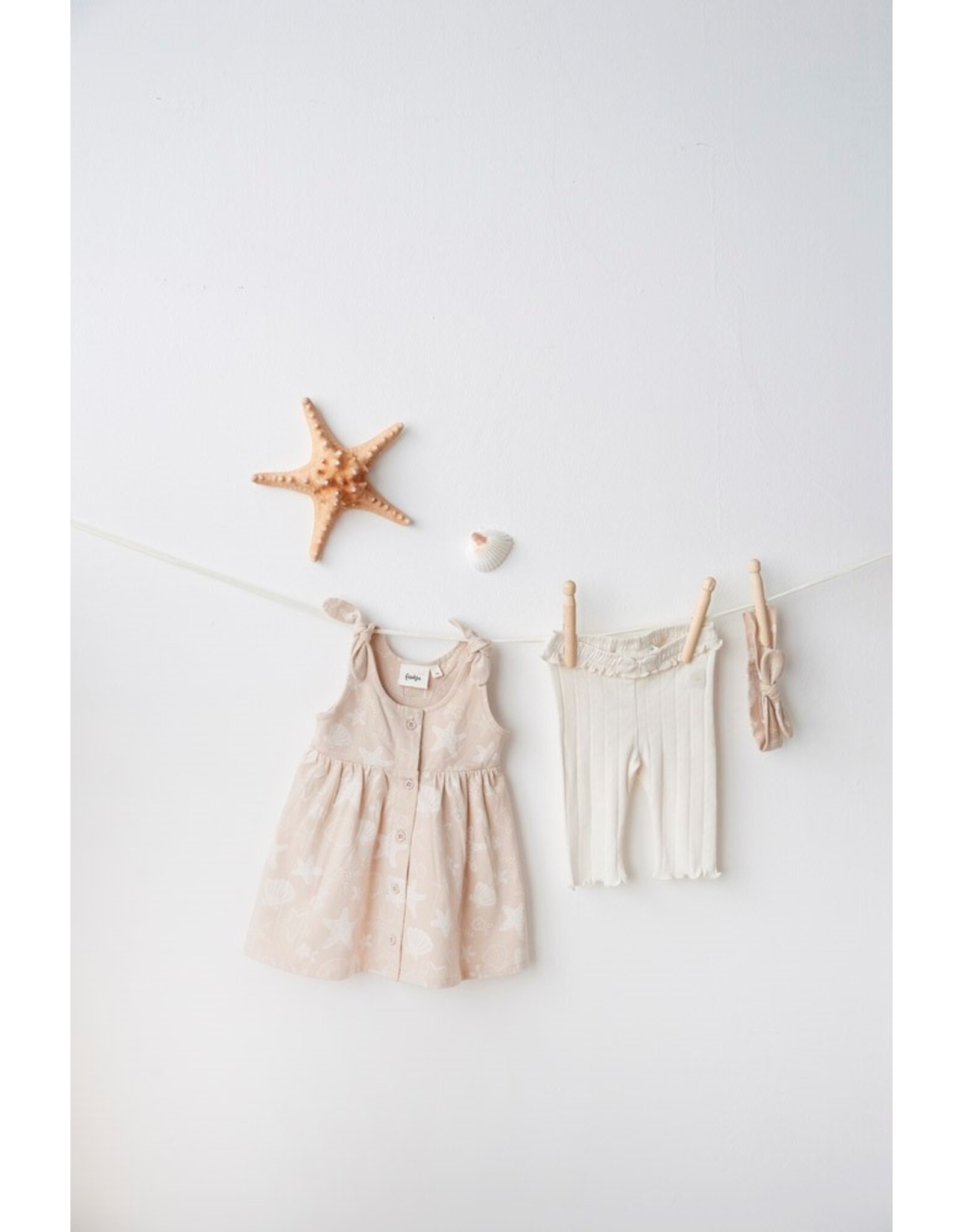 Jurk AOP - Starfish Wishes Zand 51400544