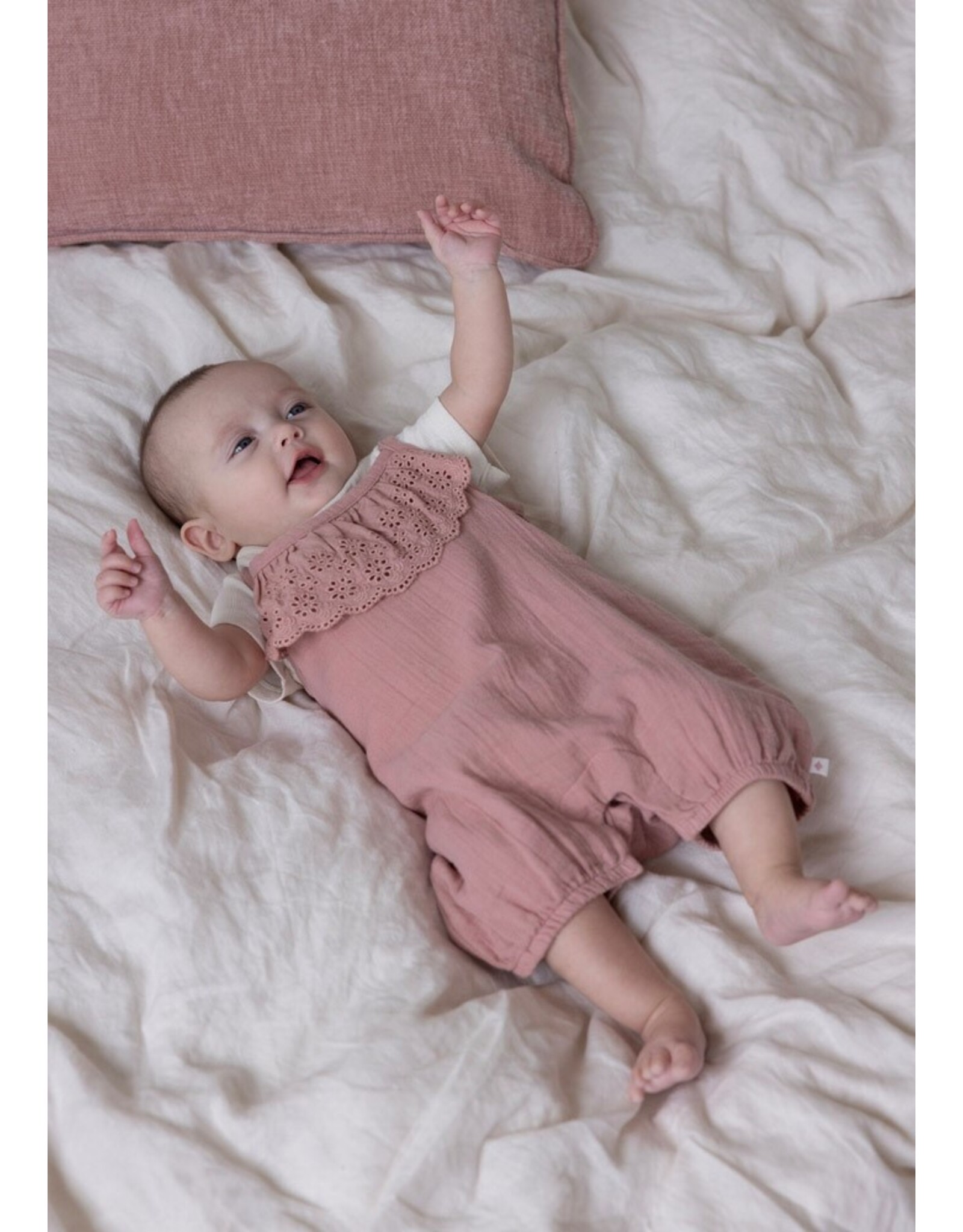 Romper k/m pointelle rib - Starfish Wishes Offwhite 50200234