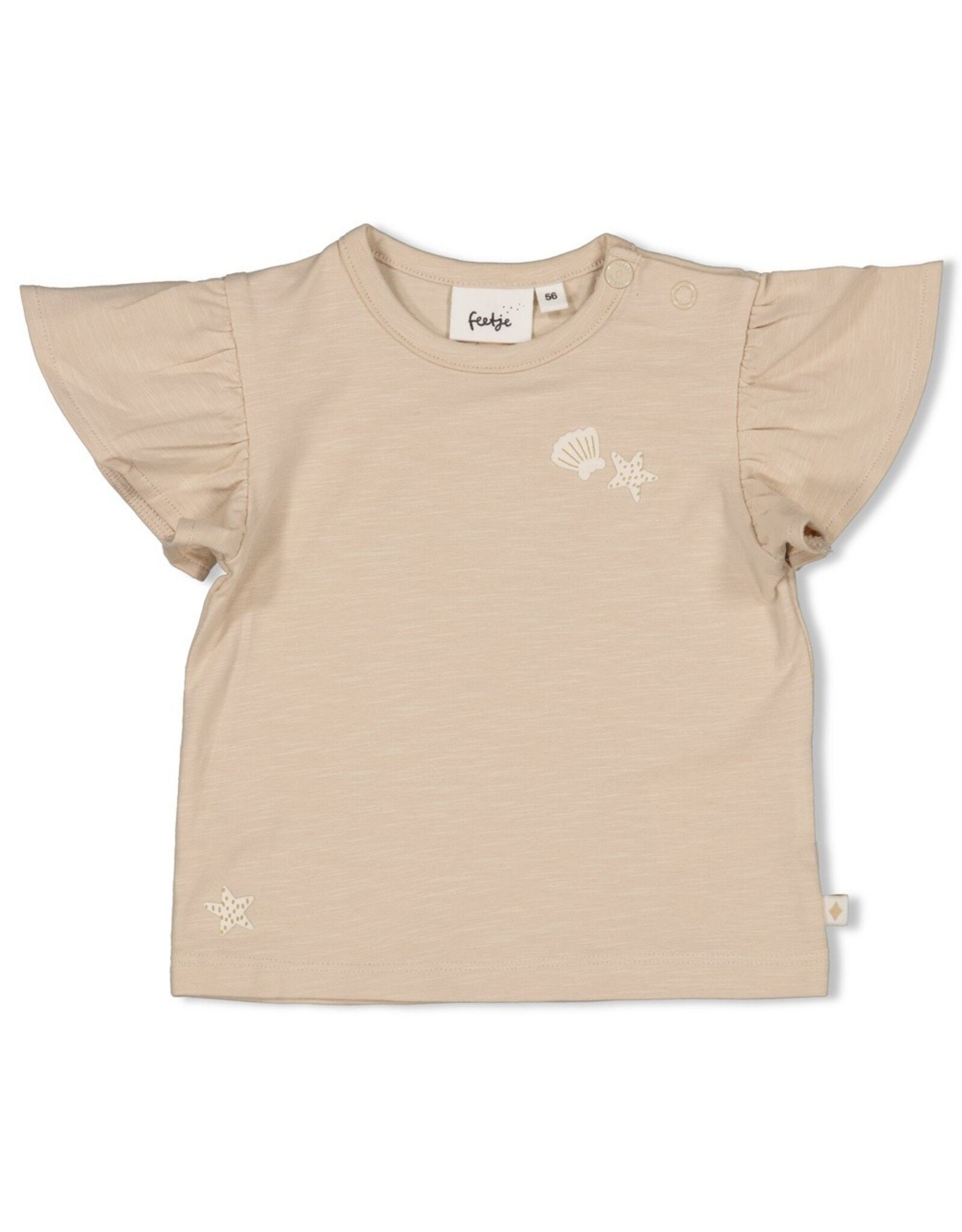 T-shirt ruches - Starfish Wishes Zand 51700928
