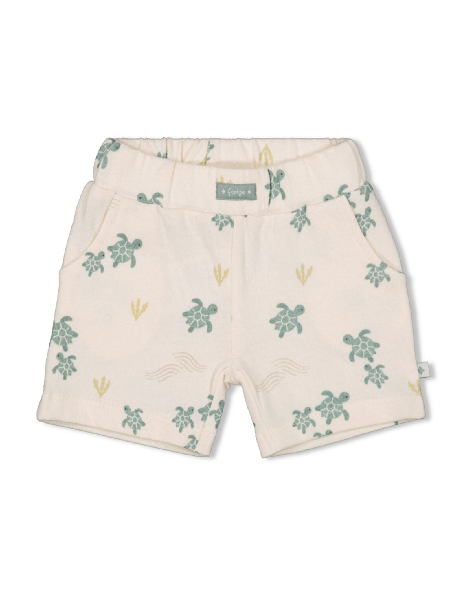 Feetje Short AOP - Turtelly Cool Offwhite 52100417