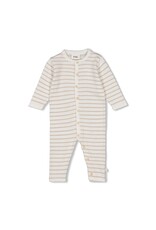 Pak streep gebreid - Essential Knits Taupe 50800115