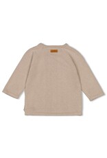 Overslag sweater gebreid - Essential Knits Taupe 51602546