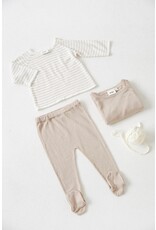 Overslag sweater gebreid - Essential Knits Taupe 51602546