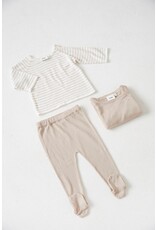 Overslag sweater gebreid - Essential Knits Taupe 51602546