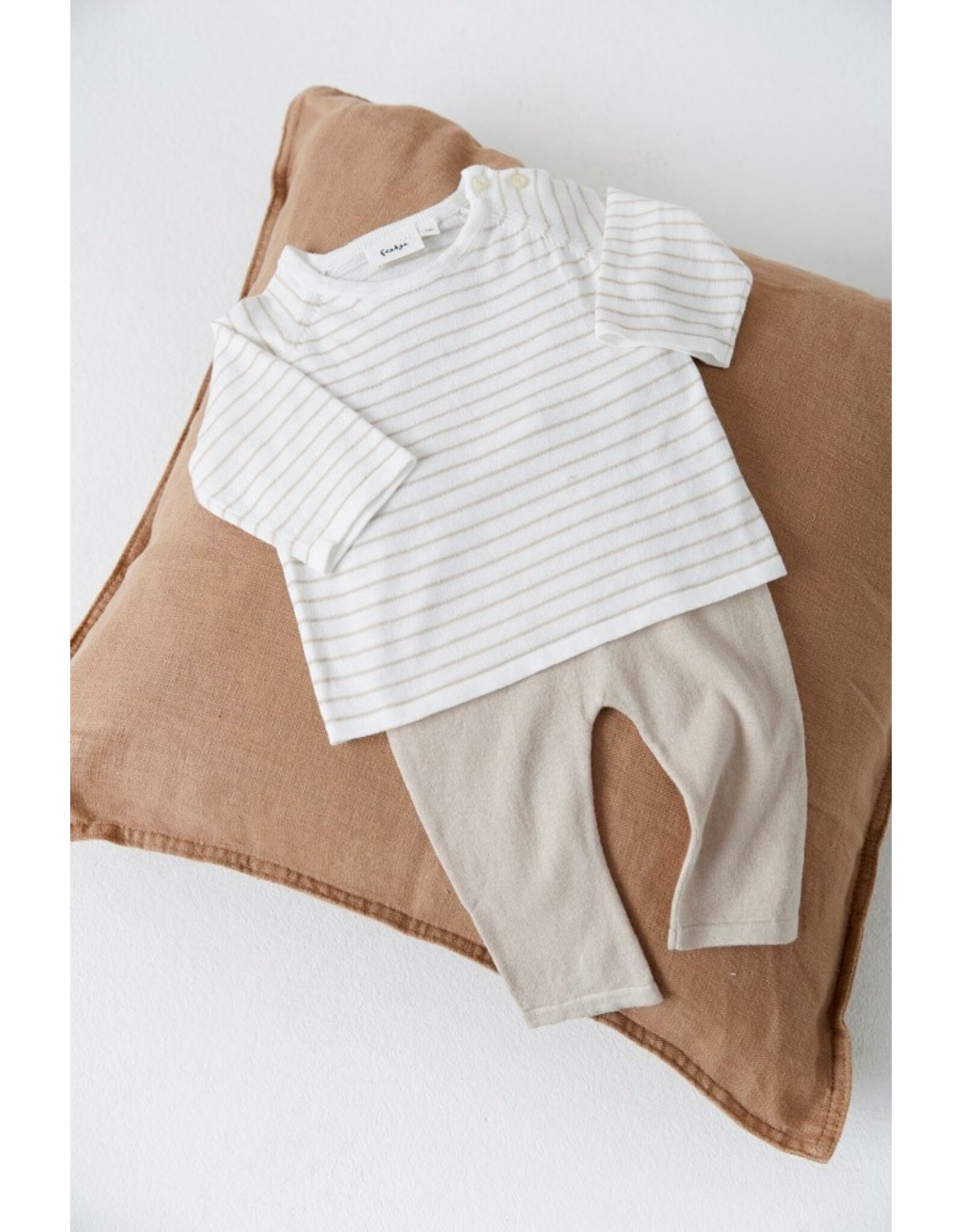 Broek gebreid - Essential Knits Taupe 52202354