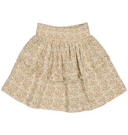 Levv Labels Little Girls SKIRT AOP Sand Leaves LS252SOOF