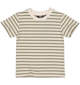 Levv Labels Little Boys SHIRT AOP Cream Stripes LS252SCOTT