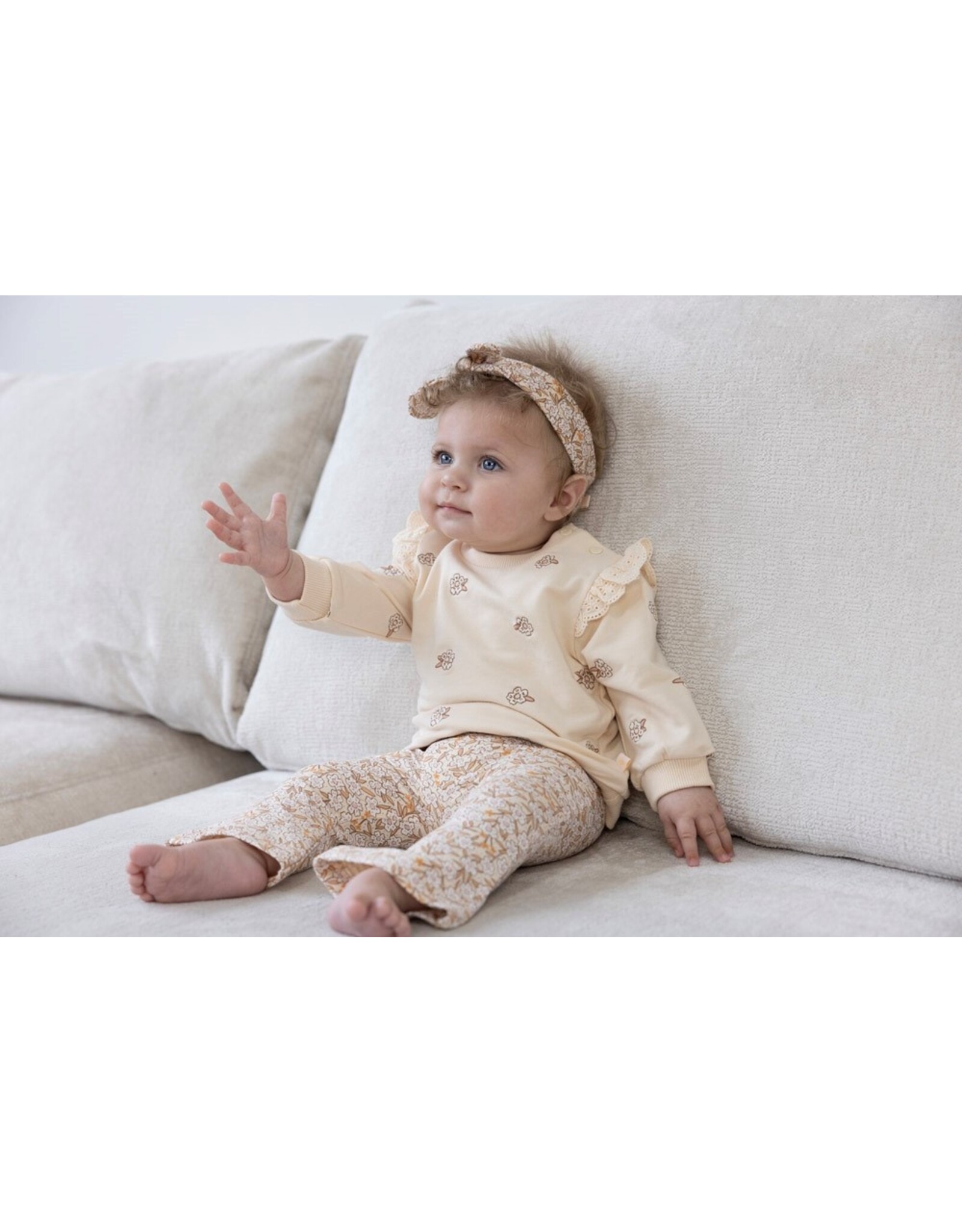 Sweater AOP - Flower Field Creme 51602505