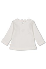 Longsleeve pointelle - Flower Field Offwhite 51602507