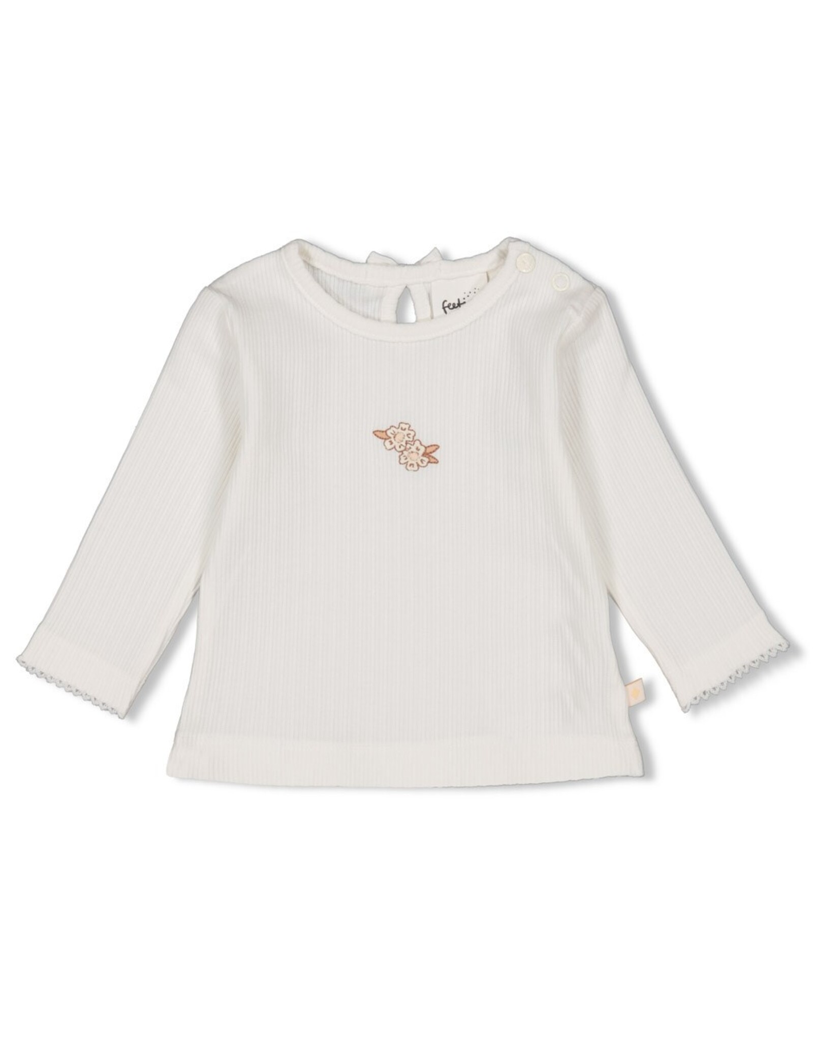 Longsleeve pointelle - Flower Field Offwhite 51602507