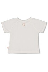 T-shirt pointelle - Flower Field Offwhite 51700920