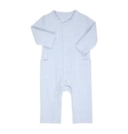 Gymp Boys Creepersuit Ido Pockets Light Blue 480-5435-21-LB