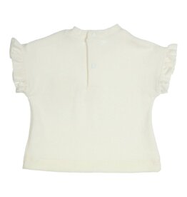 Gymp Girls T-shirt Ido Ruffles Off White 353-5190-10-OW