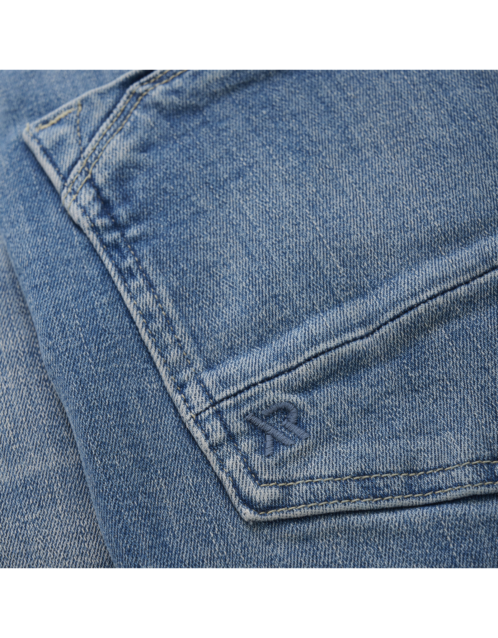 Rellix Boy 2611 Straight Wide Fit B.Denim Damaged Medium Denim  940105