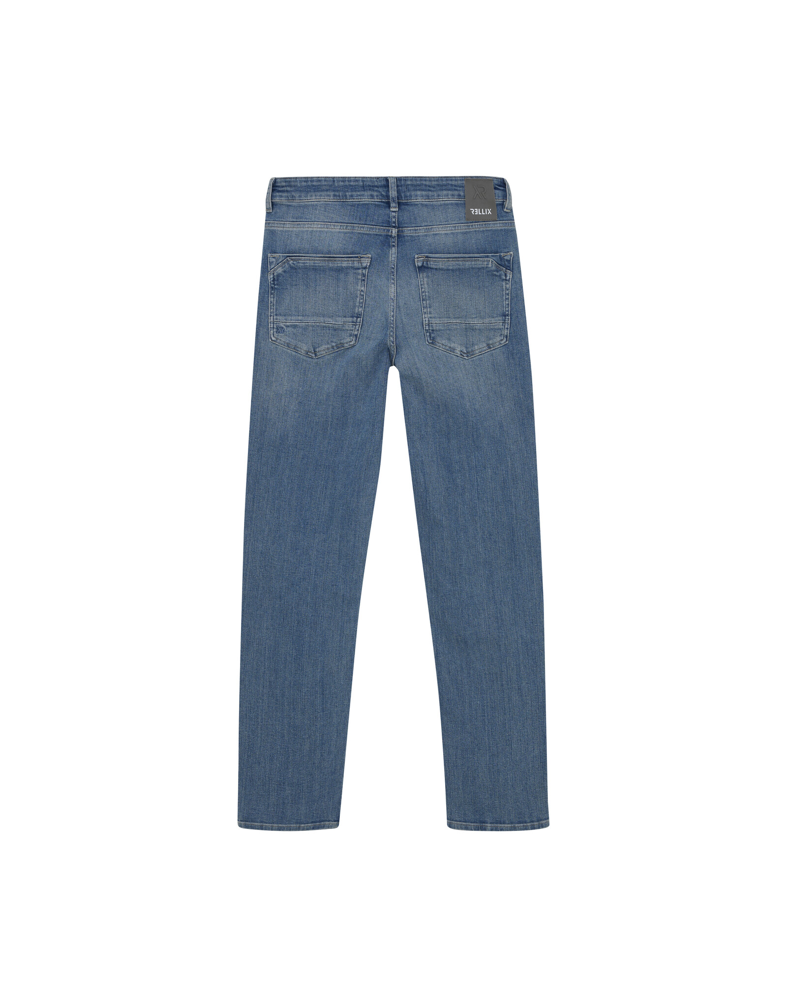 Rellix Boy 2611 Straight Wide Fit B.Denim Damaged Medium Denim  940105
