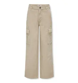 Kids Only 15304049 KOGYARROW-VOX STR CARGO PANT PNT NOOS Pumice Stone
