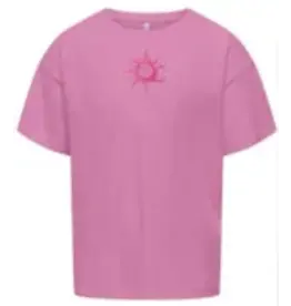 Kids Only 15354257 KOGRUTH SOLEI LIFE S/S TOP BOX CS JRS Fuchsia Pink