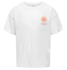 Kids Only 15354257 KOGRUTH SOLEI LIFE S/S TOP BOX CS JRS Cloud Dancer