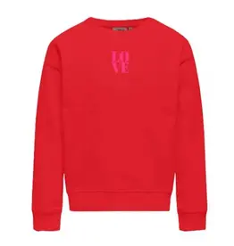 Kids Only 15319050 KOGDITTE LIFE L/S COLOUR CS SWT Mars Red