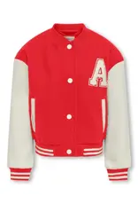 Kids Only 15310959 KOGSILJA LIFE BOMBER OTW Mars Red