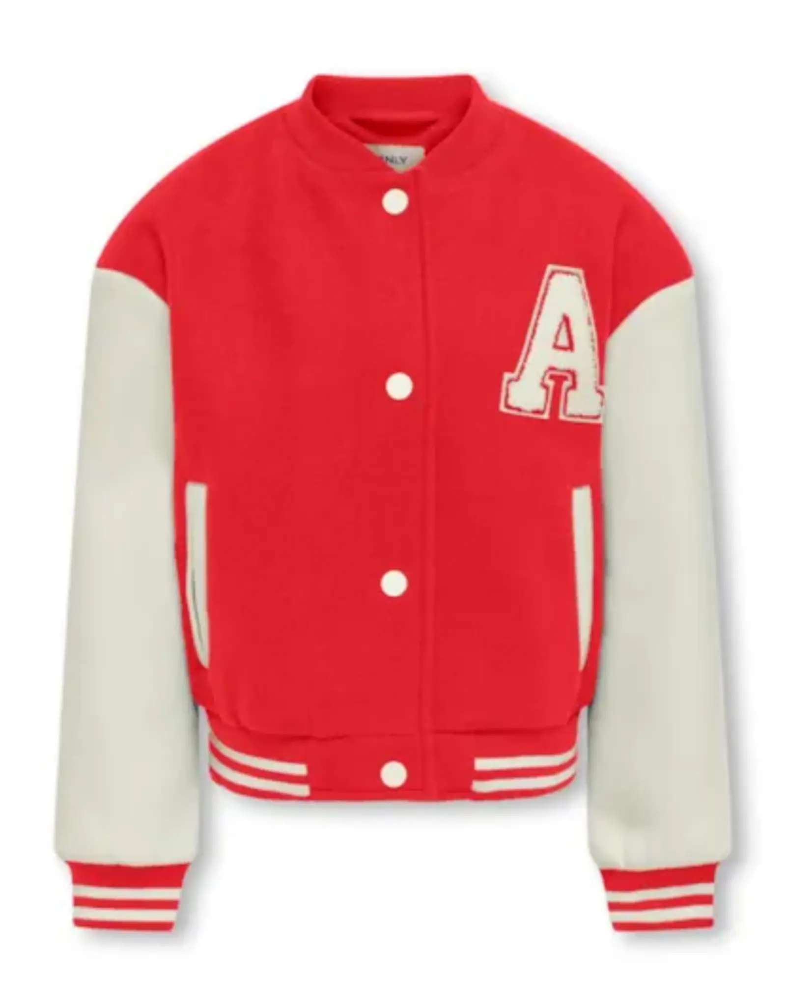 Kids Only 15310959 KOGSILJA LIFE BOMBER OTW Mars Red