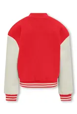 Kids Only 15310959 KOGSILJA LIFE BOMBER OTW Mars Red