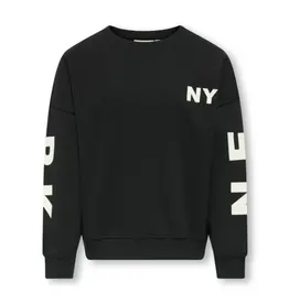 Kids Only 15354970 KOGDITTE LIFE OVZ L/S STATE CS SWT Black